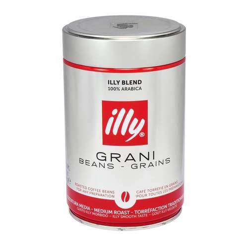 Illy Grani Coffee Beans 250g Tin