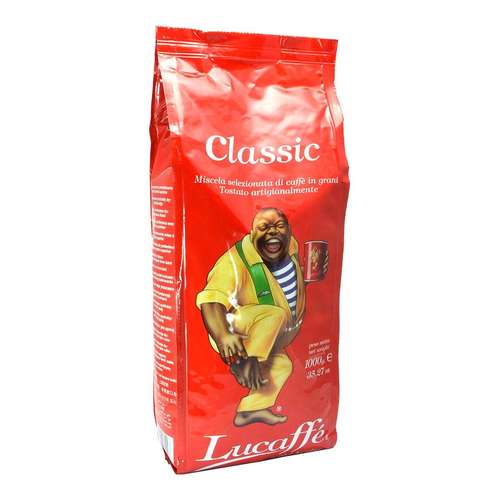 Lucaffe Classic Coffee Beans 1kg – front view