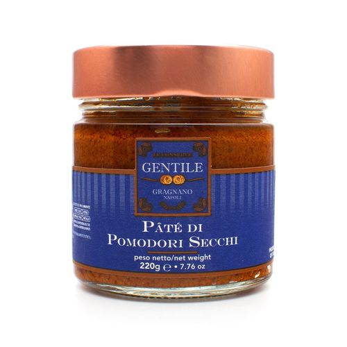 Gentile Preserves - Sun-dried Tomatoes Pate 220g – serving suggestion
