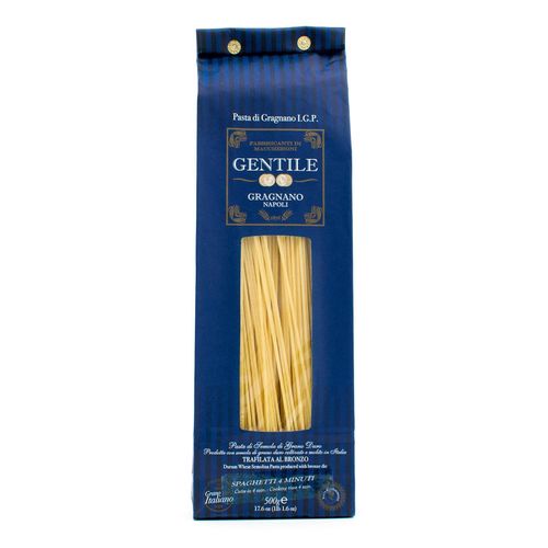 GENTILE Durum Wheat Semolina pasta 500g "Spaghetti - 4 minutes" – additional view