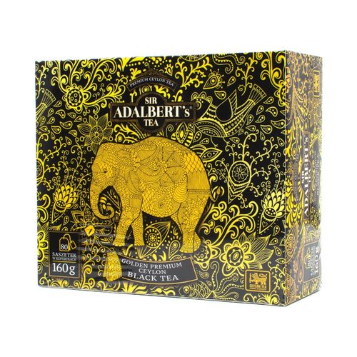 Sir Adalbert’s Ceylon Black Tea - 80 Tea Bags – additional view