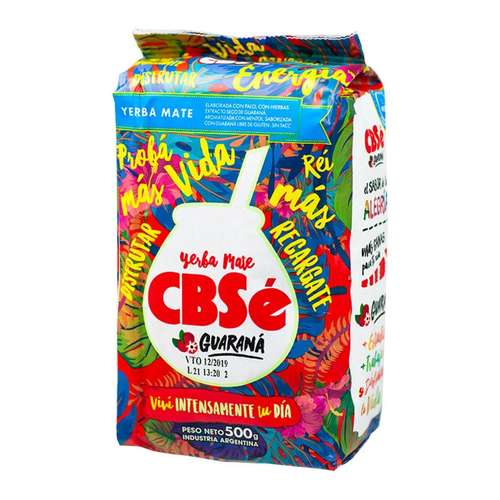 Yerba Mate CBSé Guarana Energy 500g