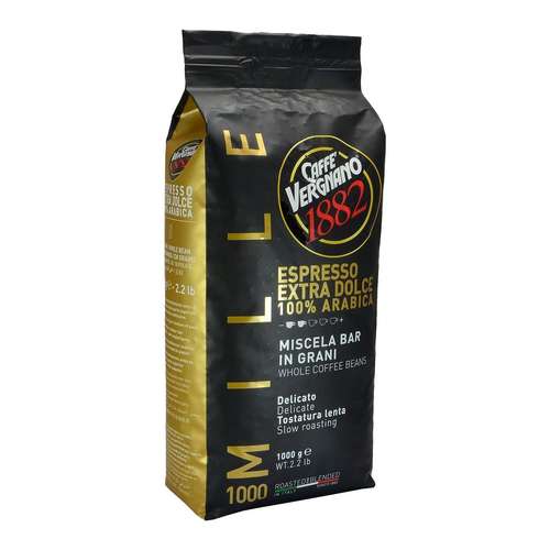 Caffè Vergnano 1882 Mille 1000 Coffee Beans 1kg – front view
