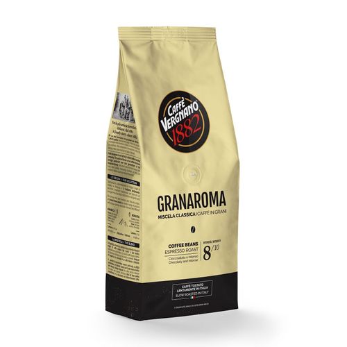 Caffè Vergnano 1882 Gran Aroma Coffee Beans 500g – front view