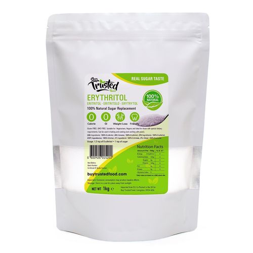 Erythritol 1kg - ZERO Calorie 100% Natural
