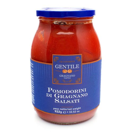 Gentile Preserves - Tomatoes from Gragnano in Sauce 922g – serving suggestion 2