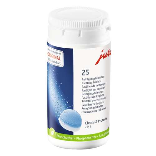 Jura 2in1 Cleaning Tablets - 25 Pack