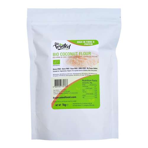 BIO Coconut Flour 1kg - Pure High Quality 100% Natural