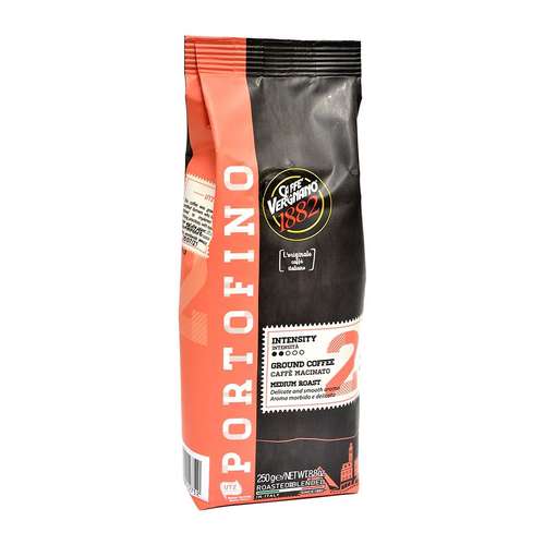 Caffè Vergnano 1882 Portofino Ground Coffee 250g – front view