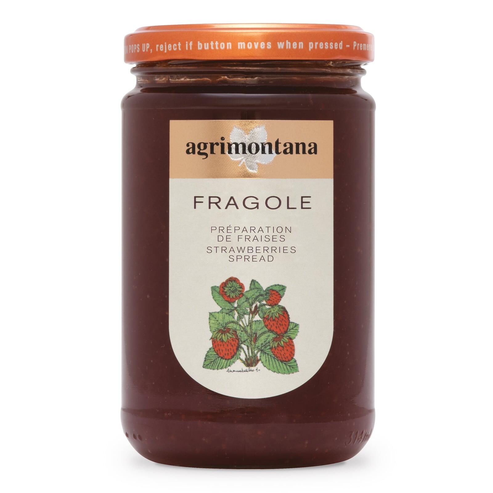 Agrimontana Strawberry Extra Jam Spread 330g