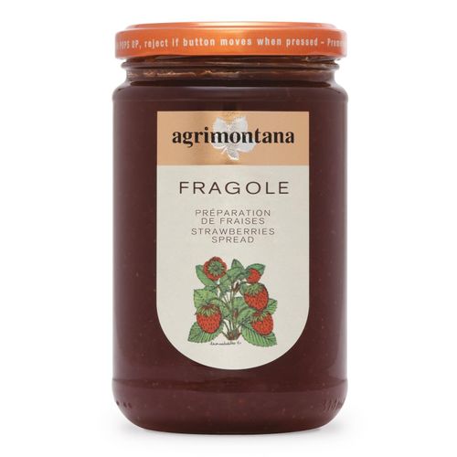 Agrimontana Strawberry Extra Jam Spread 330g
