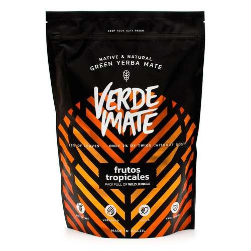 Verde Mate Frutos Tropicales 500g - Premium Quality 98% Of Leaves