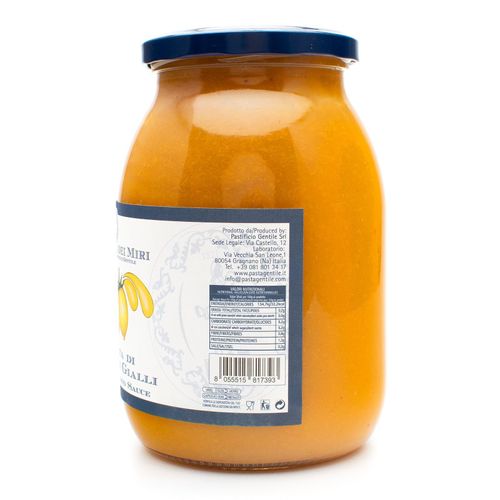 Gentile Preserves - Yellow Tomato Sauce Passata 980g – serving suggestion 3