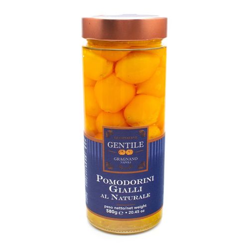 Gentile Preserves - Yellow Cherry Tomatoes 580g – serving suggestion 2