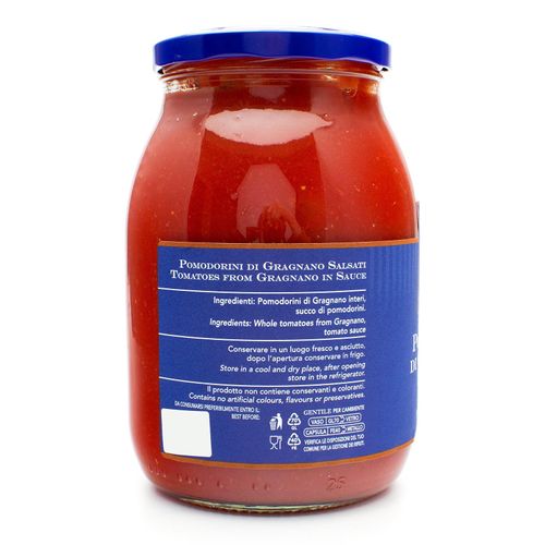 Gentile Preserves - Tomatoes from Gragnano in Sauce 922g – serving suggestion 4