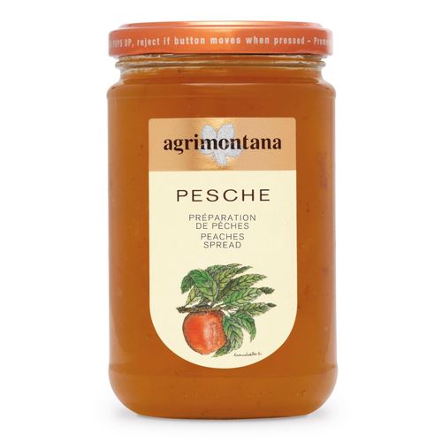 Agrimontana Peach Extra Jam Spread 330g