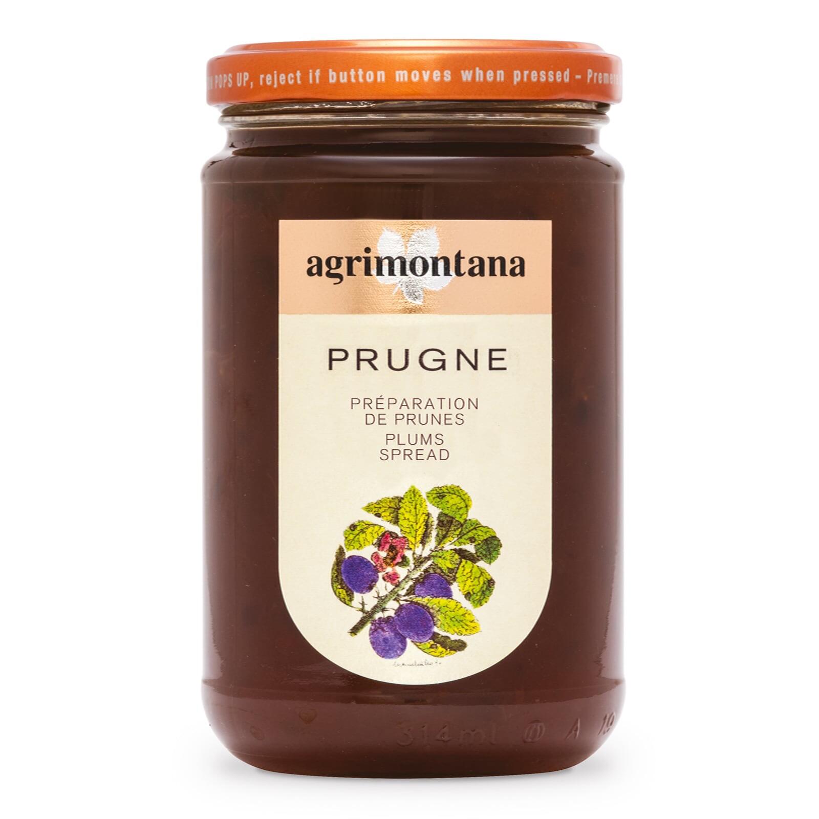 Agrimontana Plum Extra Jam Spread 330g