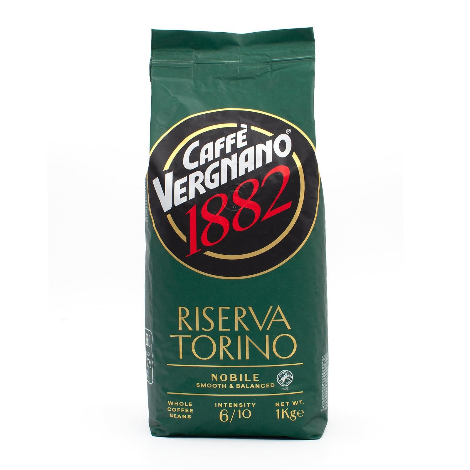 Caffè Vergnano 1882 Riserva Torino Nobile Coffee Beans 1kg (R.A.C.) – additional view