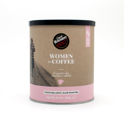 Caffè Vergnano 1882 Women In Coffee Ground Coffee Tin 250g