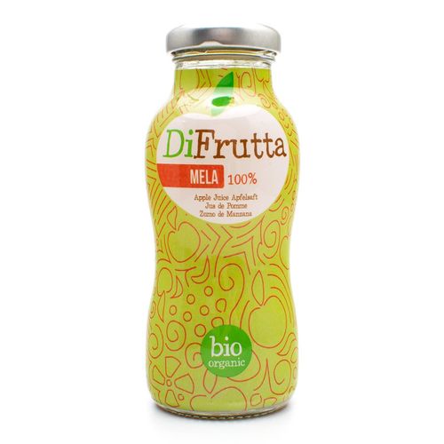 DiFrutta Bio Organic Apple juice in glass - 200ml – additional view