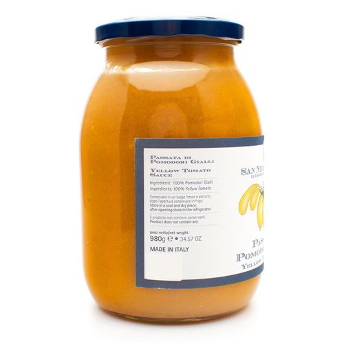 Gentile Preserves - Yellow Tomato Sauce Passata 980g – serving suggestion 4