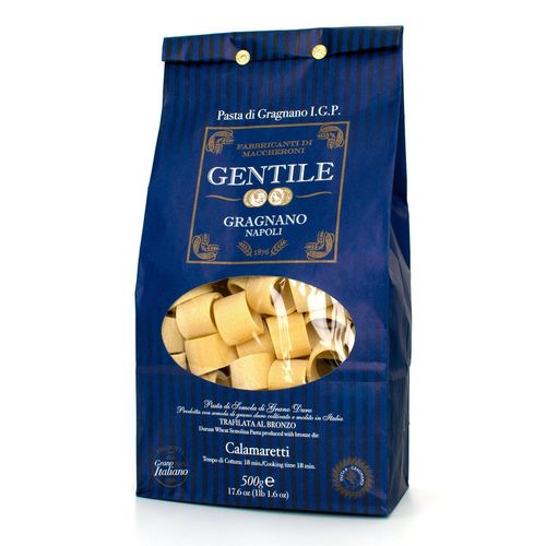 GENTILE Durum Wheat Semolina pasta 500g "Calamaretti - 18 minutes"