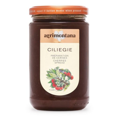 Agrimontana Cherry Extra Jam Spread 330g