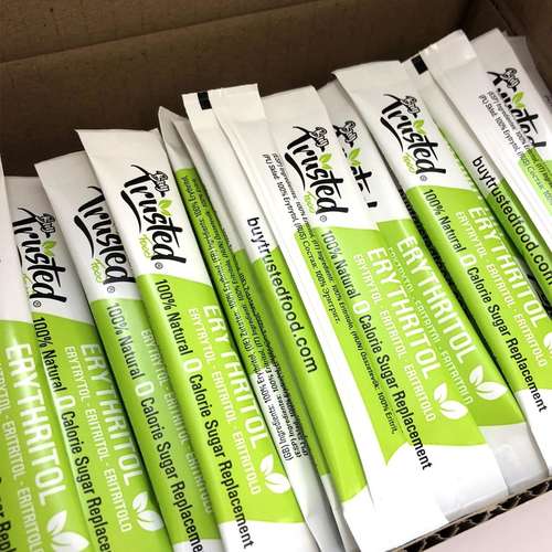 Erythritol Sticks 4g x 400 - ZERO Calorie 100% Natural Sugar Replacement – additional view