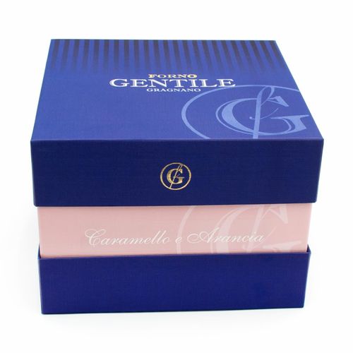 Gentile Premium Panettone Orange and Caramel 1kg - Gift Box