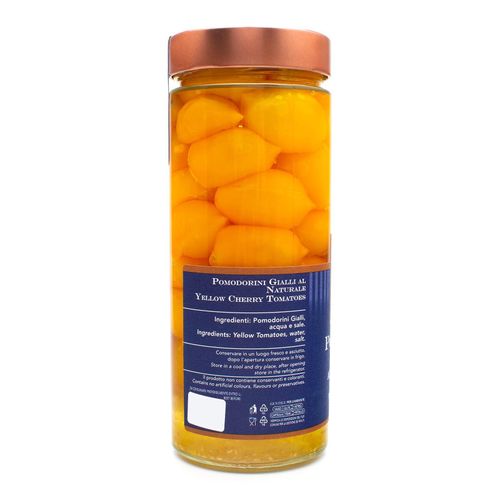 Gentile Preserves - Yellow Cherry Tomatoes 580g – serving suggestion 4