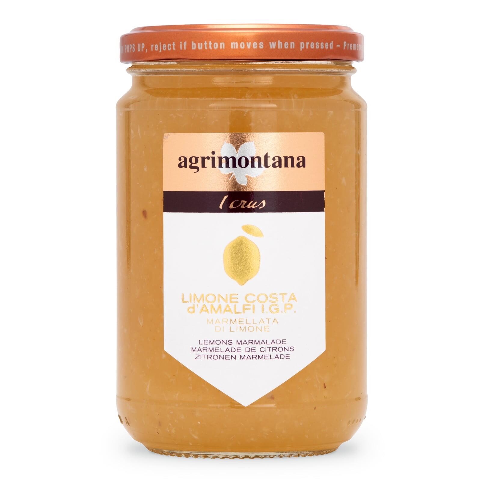 Agrimontana Lemon Marmalade Jam 330g - Limoni Costa d'Amalfi PGI