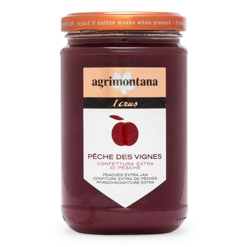 Agrimontana Peach Extra Jam 340g - Peche Des Vignes