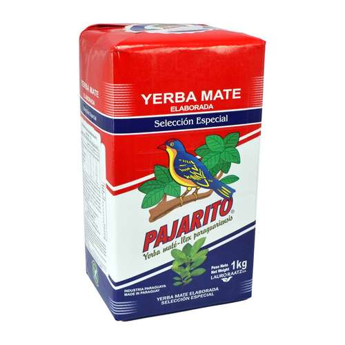 Yerba Mate Pajarito Elaborada Selección Especial 1kg – front view