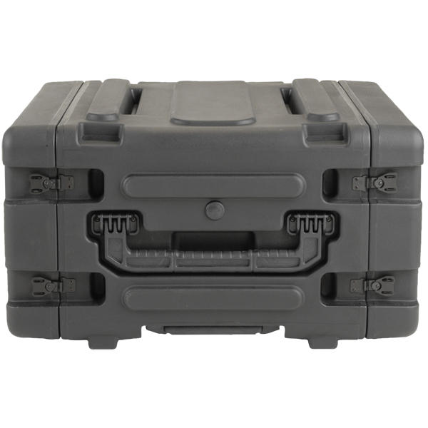 SKB 3SKB-R06U20W - 20 Inch Deep Roto Shockmount Rolling Rack Case - 6U SKB 3SKB-R06U20W - 20 Inch Deep Roto Shockmount Rolling Rack Case - 6U
