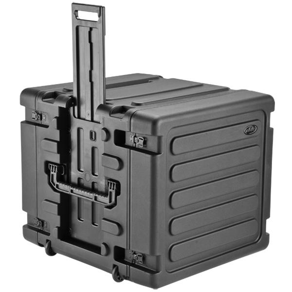 SKB 3SKB-R10U20W - 20 Inch Deep Roto Shockmount Rolling Rack Case - 10U SKB 3SKB-R10U20W - 20 Inch Deep Roto Shockmount Rolling Rack Case - 10U