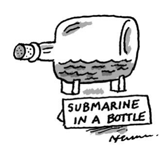 submarine in bottle