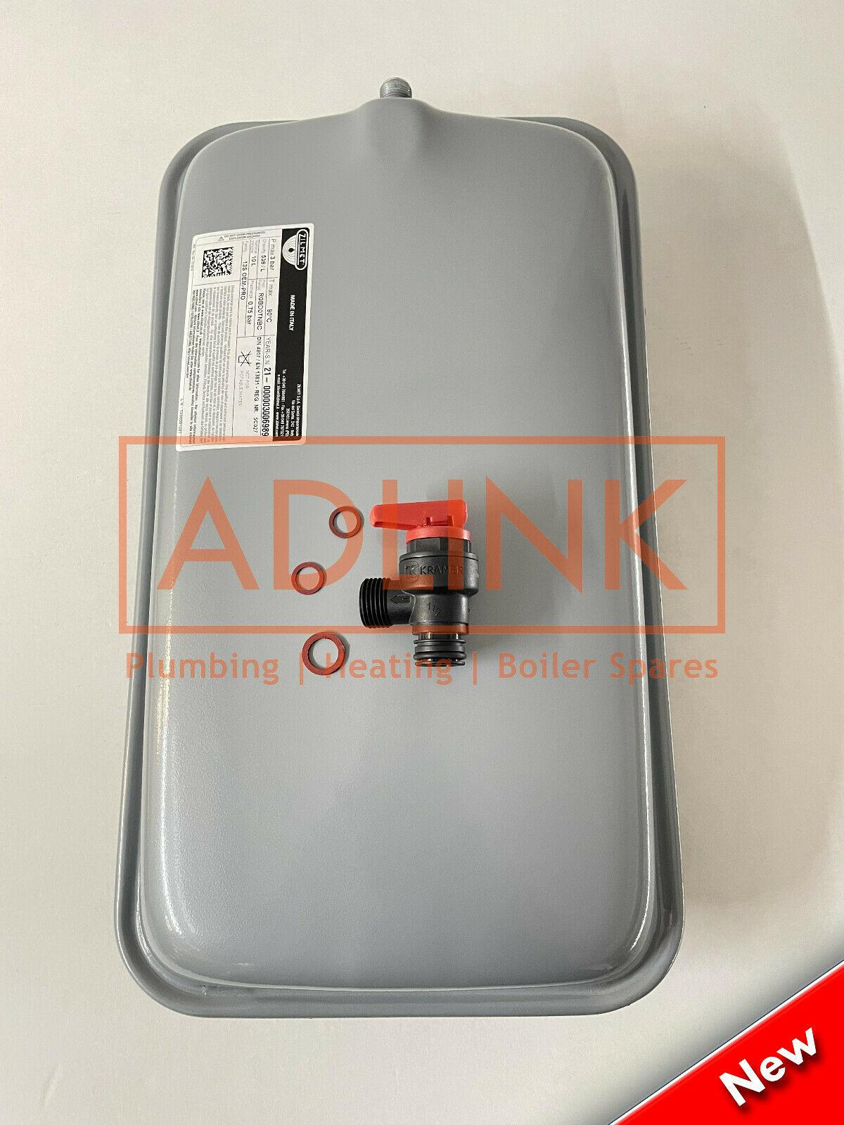 VAILLANT ECOTEC PRO 24 u0026 28 BOILER EXPANSION VESSEL 181051 u0026 PRV 178985