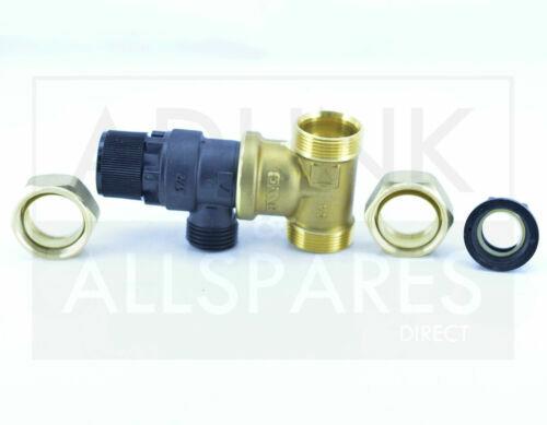 MEGAFLO ECO 210L 250L u0026 300L 8 BAR EXPANSION PRESSURE RELIFE VALVE 95605893