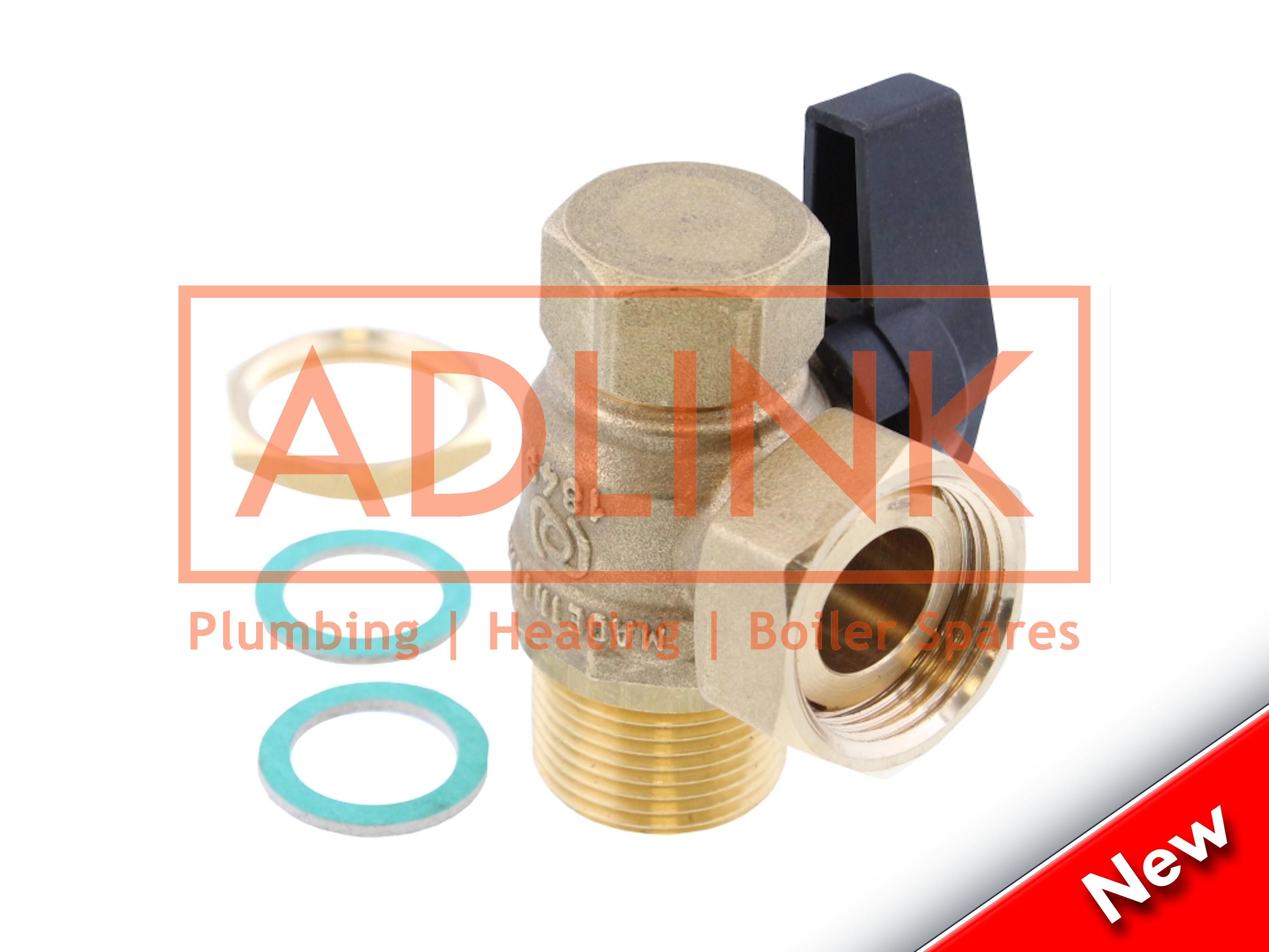 BAXI ECOBLUE 24 28 u0026 30 COMBI BOILER VALVE RETURN CENTRAL HEATING 720773201