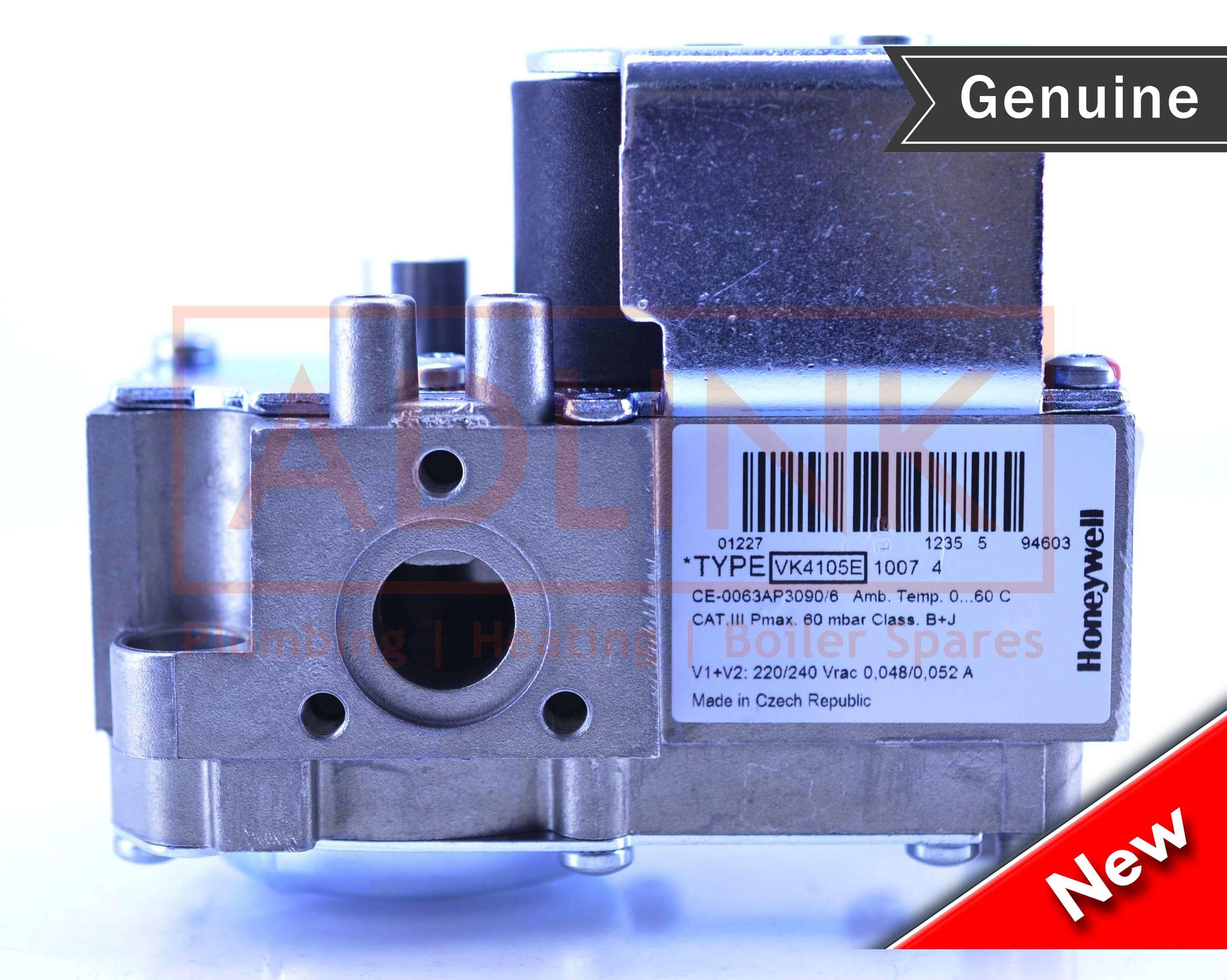 POTTERTON SUPRIMA 30L 40L 50L 60L 70L 80L GAS VALVE 402550