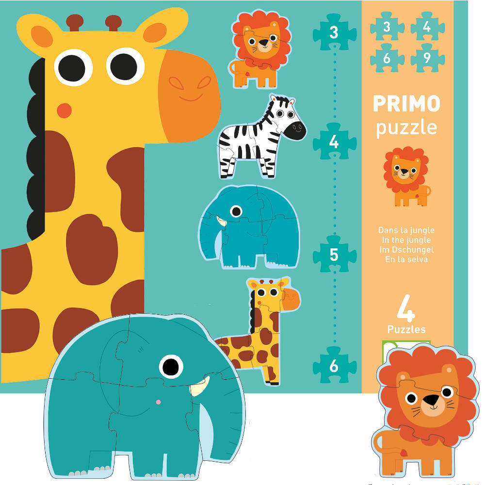 In the jungle primo puzzle by Djeco