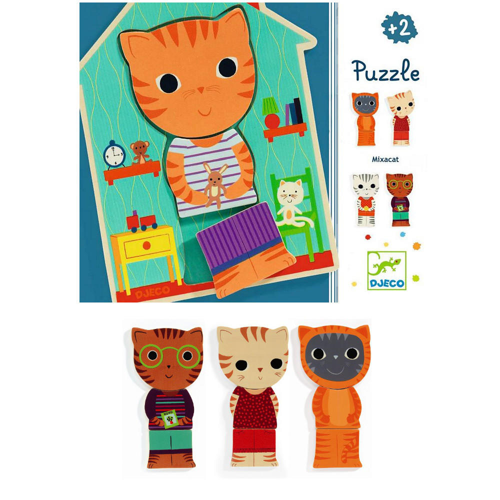 Mixacat puzzle by Djeco