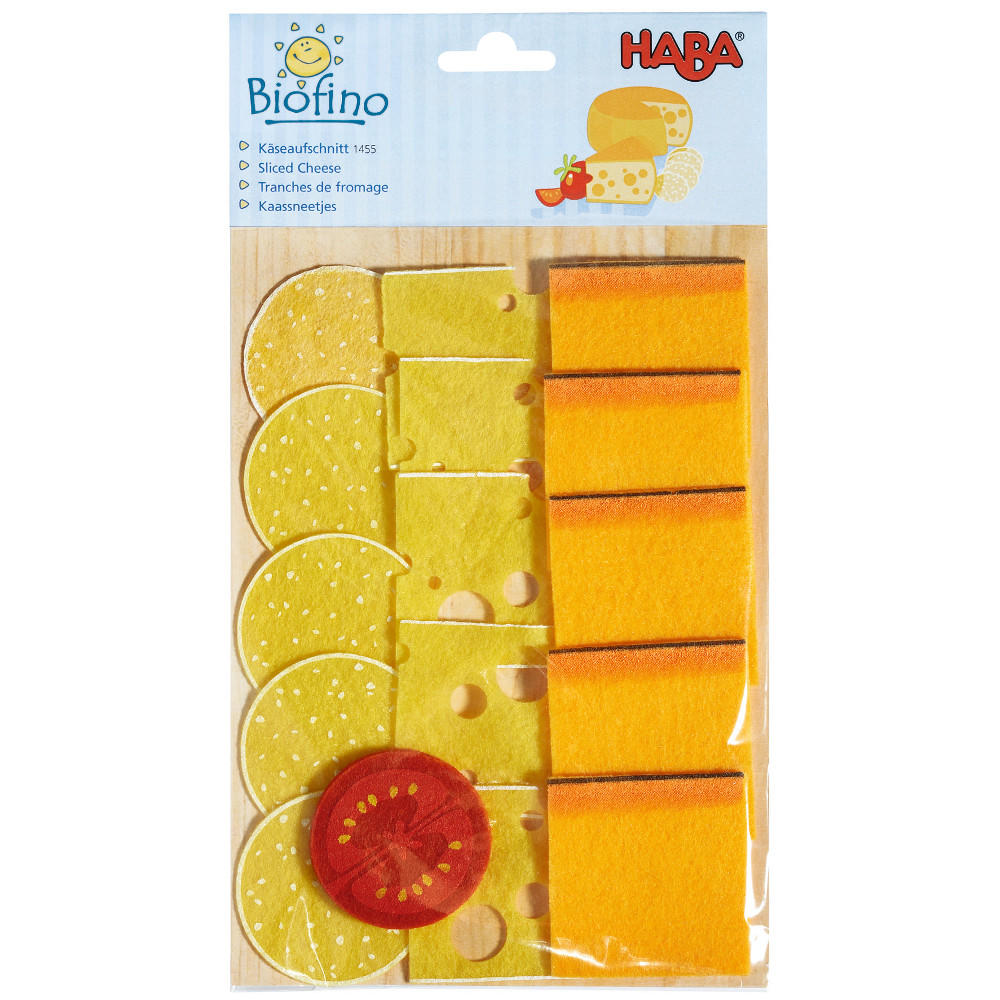 Play food cheese slices by Haba