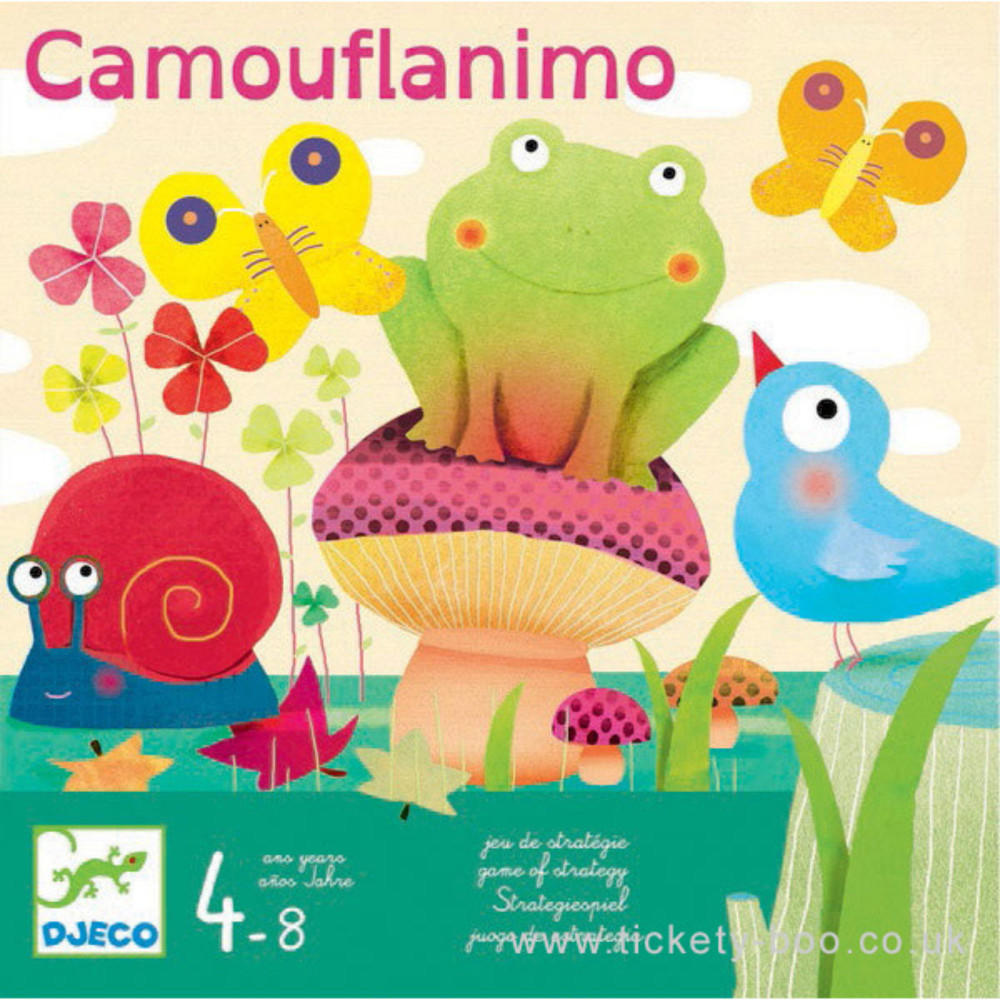 Camouflanimo strategy game by Djeco