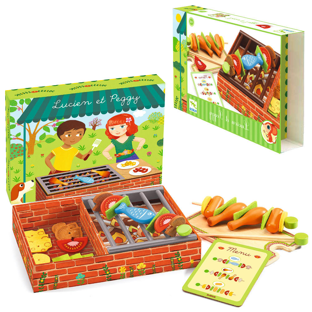 Barbeque wooden playset by Djeco