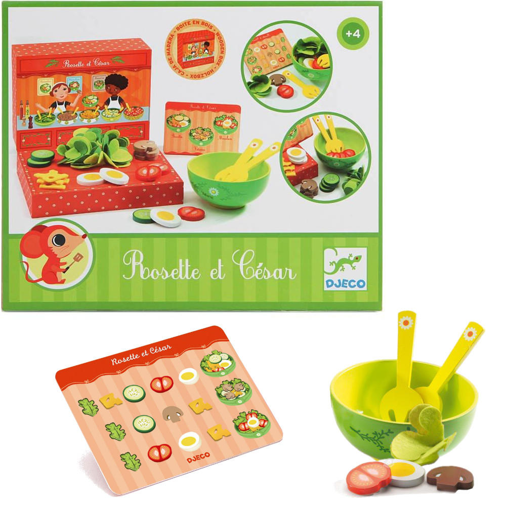 Salad bar shop playset by Djeco