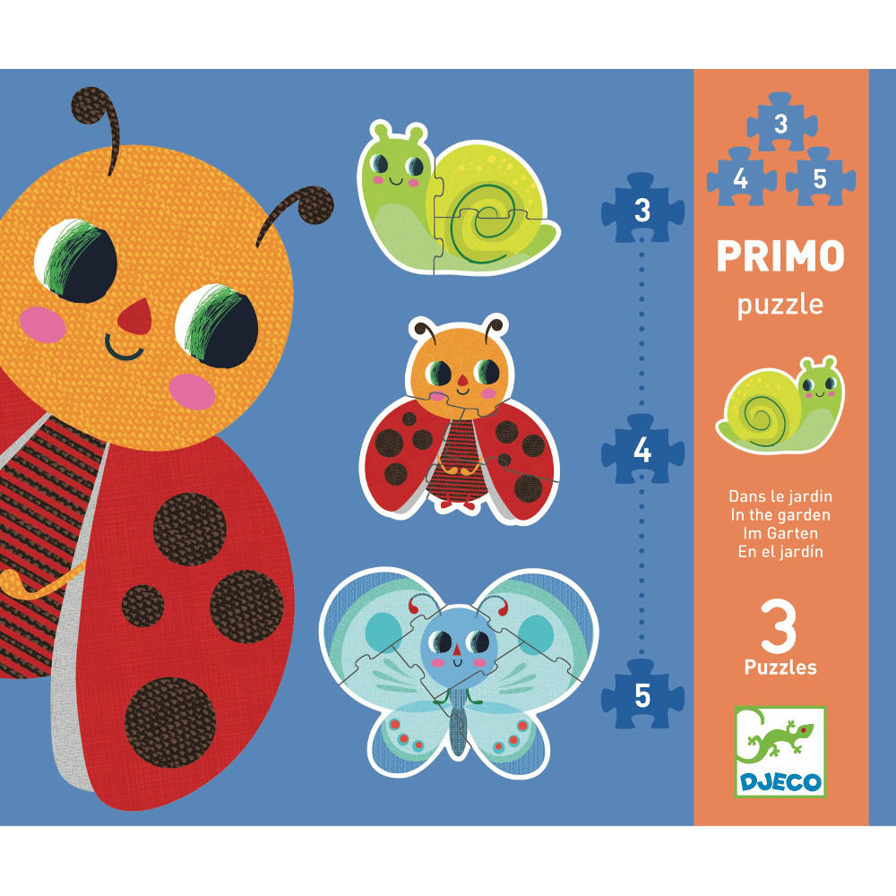 Djeco in the garden primo puzzles