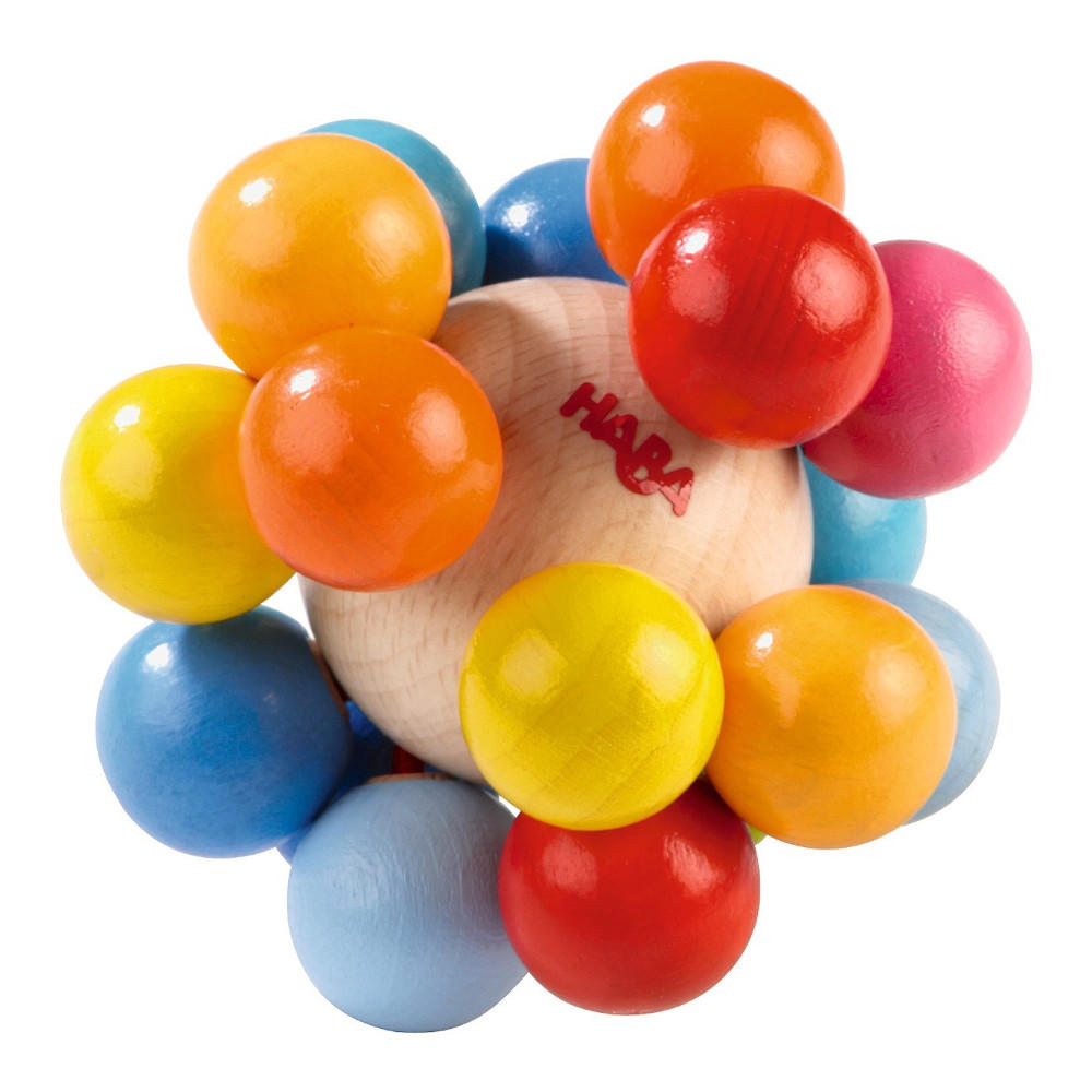 Haba colour hedgehog clutching toy