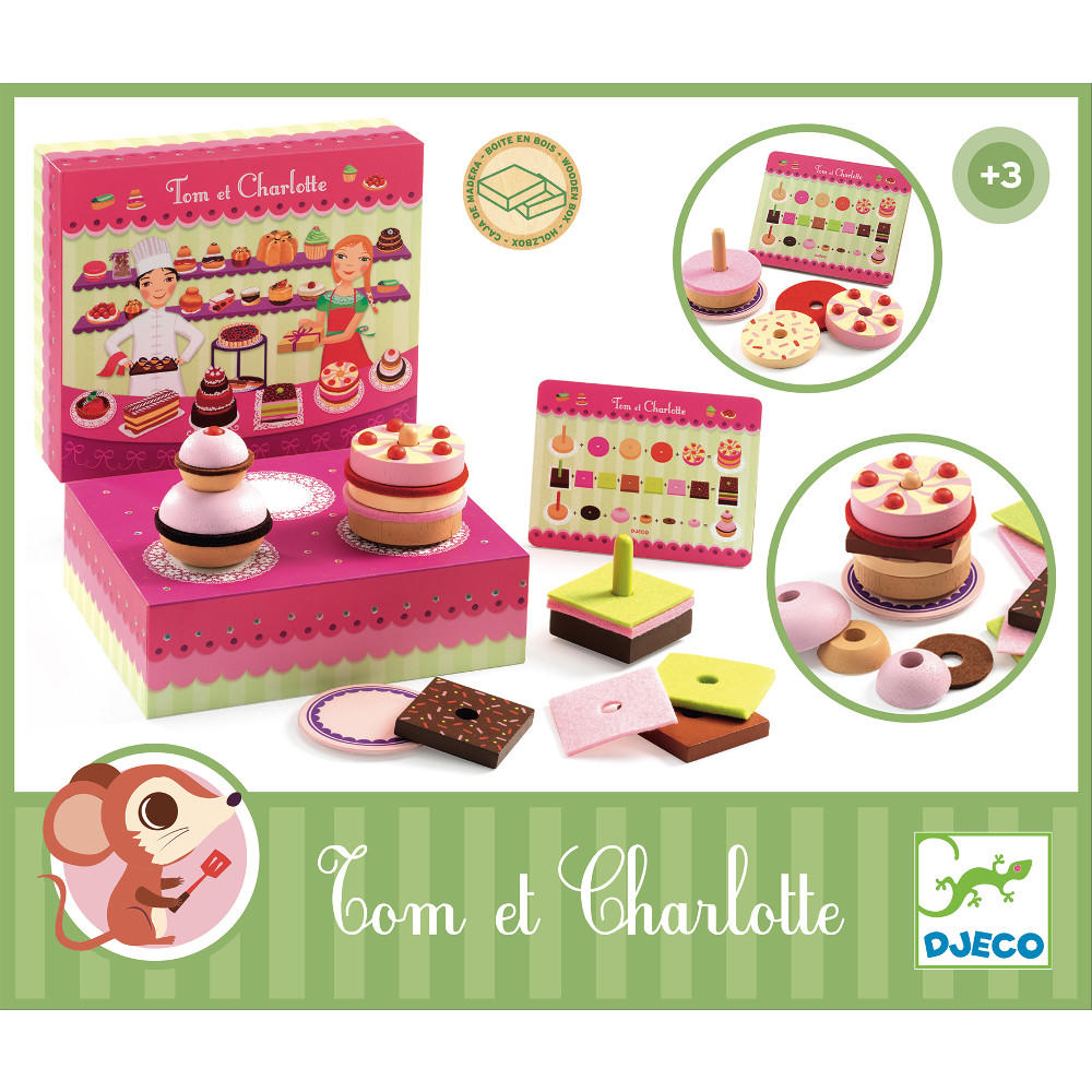 Tom and Charlotte's patisserie by Djeco