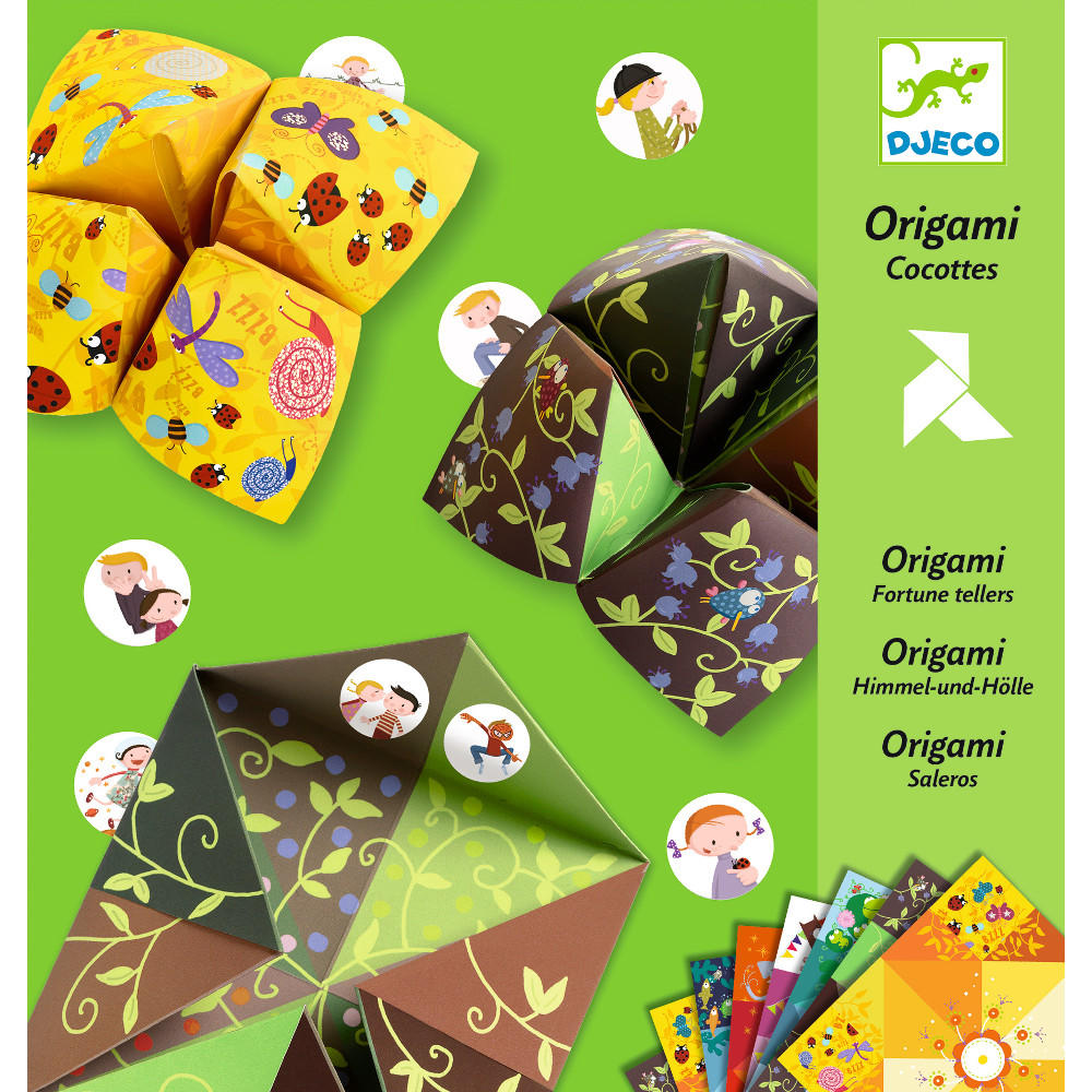 Djeco origami bird game